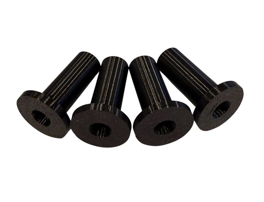 P-Ring-Adapterset passend für Samsung-Fernseher – 4x P-Ring – 4x M8x50-mm-Schrauben + 12 Unterlegscheiben – Zur Montage einer TV-Halterung