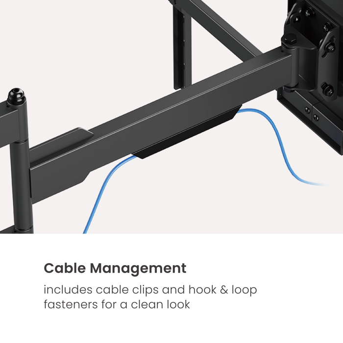 Ultra Heavy-Duty TV Wandhalterung bis 140 Zoll | Full Motion | 125 kg | VESA 1200x900