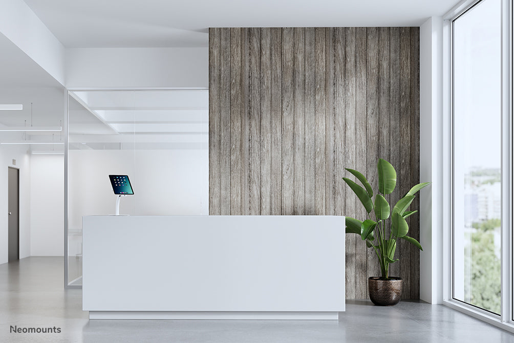 DS15-625WH1 neigbarer und drehbarer Tischhalter für 7,9-11-Zoll-Tablets - Weiß