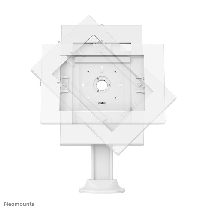 DS15-640WH1 drehbarer Tischhalter für 9,7-11-Zoll-Tablets - Weiß