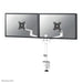 Neomounts DS60-425WH2 Monitorarm 17-27" - ruimtebesparend – productaanzicht
