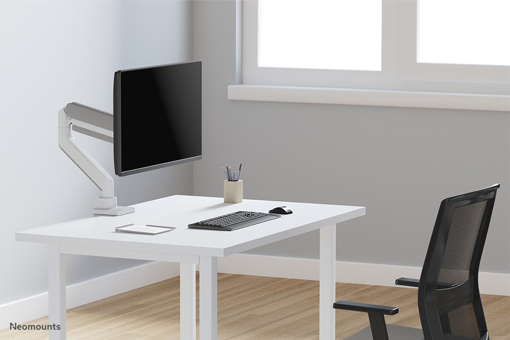 DS70-450WH1 vollbewegliche Monitor-Tischhalterung für 17-42-Zoll-Bildschirme - Weiß