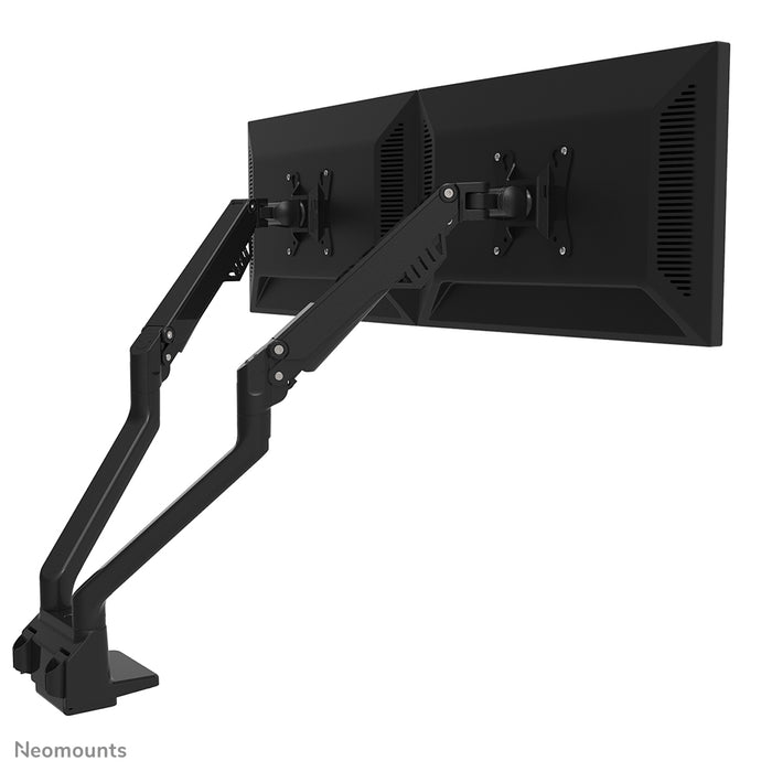 FPMA-D750DBLACK2 ist eine Tischhalterung mit Gasfeder für Flachbildschirme bis zu 32 Zoll (81 cm).