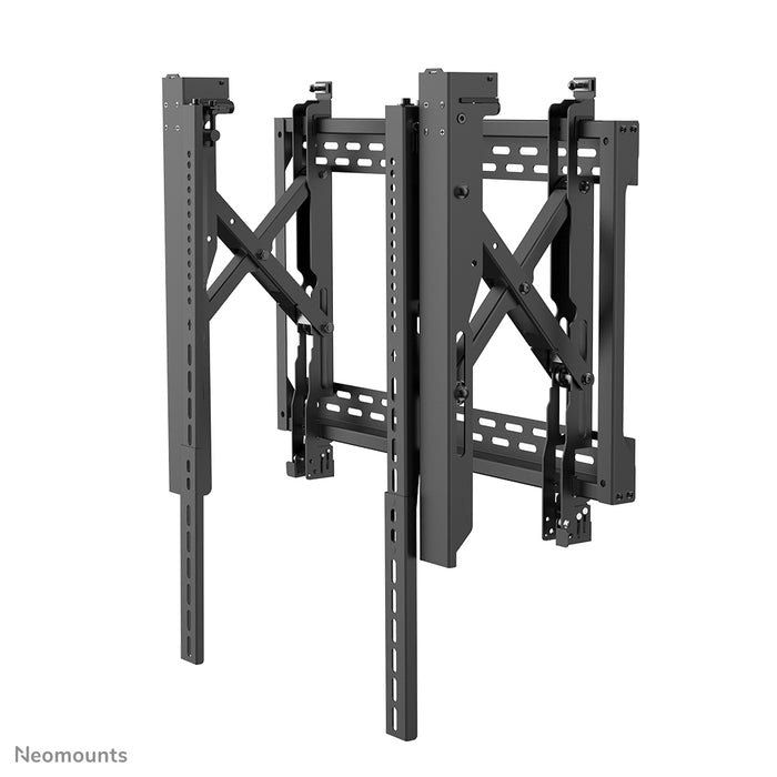 LED-VW2500BLACK1 ist eine flache Videowandhalterung für Bildschirme bis zu 75 Zoll (191 cm), für horizontale und vertikale Montage - Schwarz