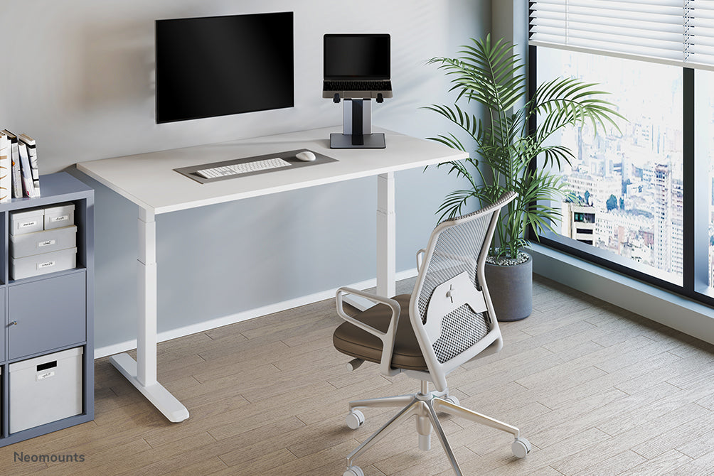 faltbarer Laptopständer – Silber/Schwarz