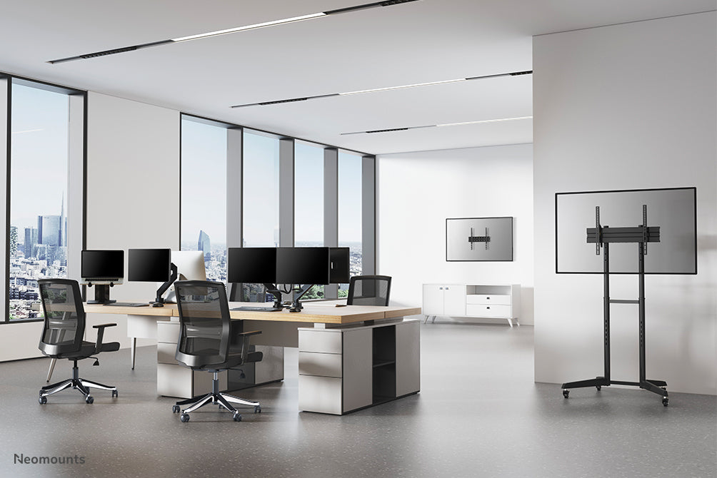 faltbarer Laptopständer – Silber/Schwarz