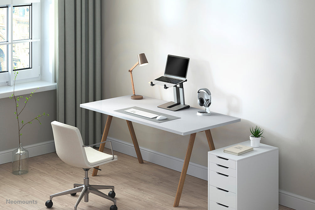 faltbarer Laptopständer – Silber/Schwarz