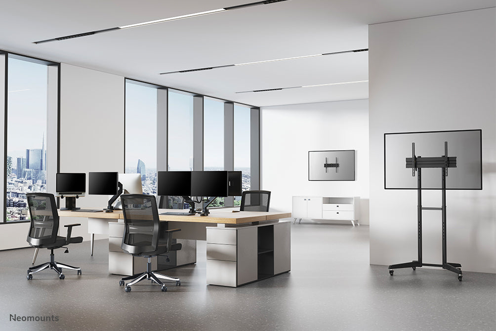 faltbarer Laptopständer – Silber/Schwarz