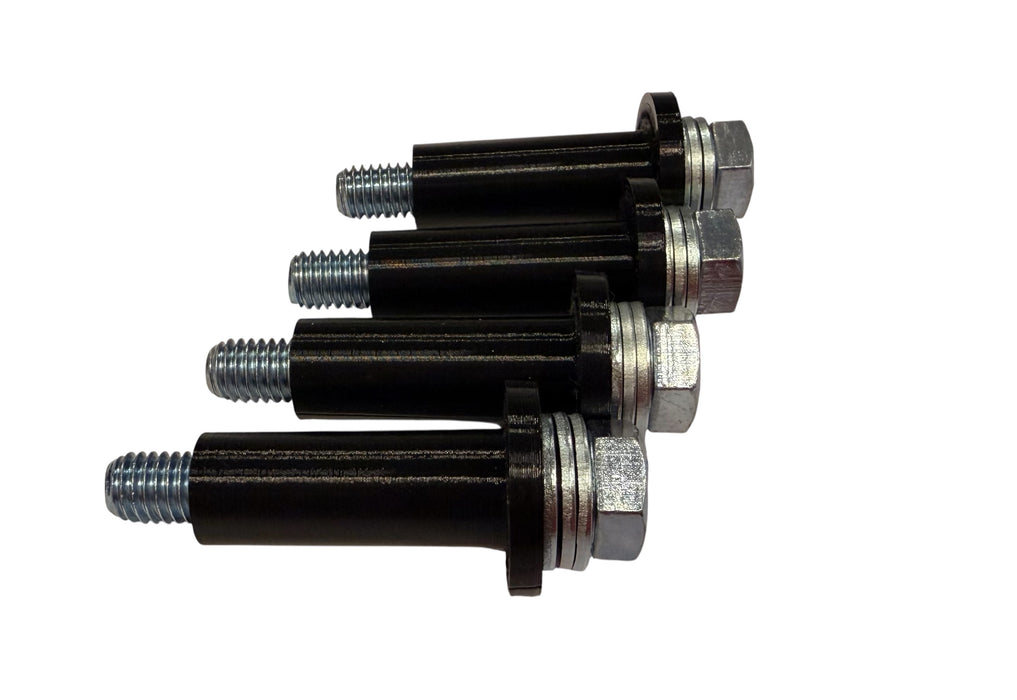 P-Ring-Adapterset passend für Samsung-Fernseher – 4x P-Ring – 4x M8x50-mm-Schrauben + 12 Unterlegscheiben – Zur Montage einer TV-Halterung