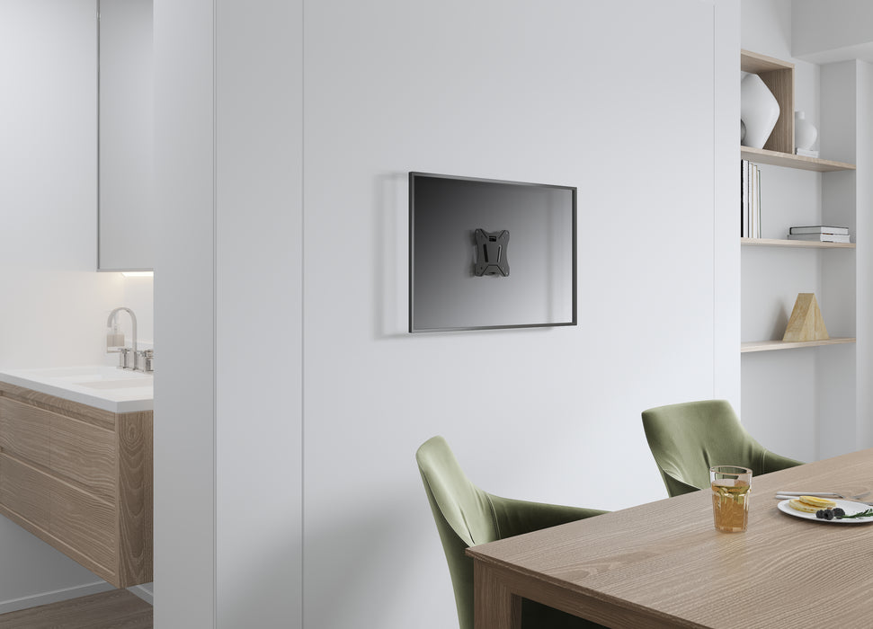 Abnehmbare TV-Wandhalterung für Bildschirme bis zu 27 Zoll 100x100