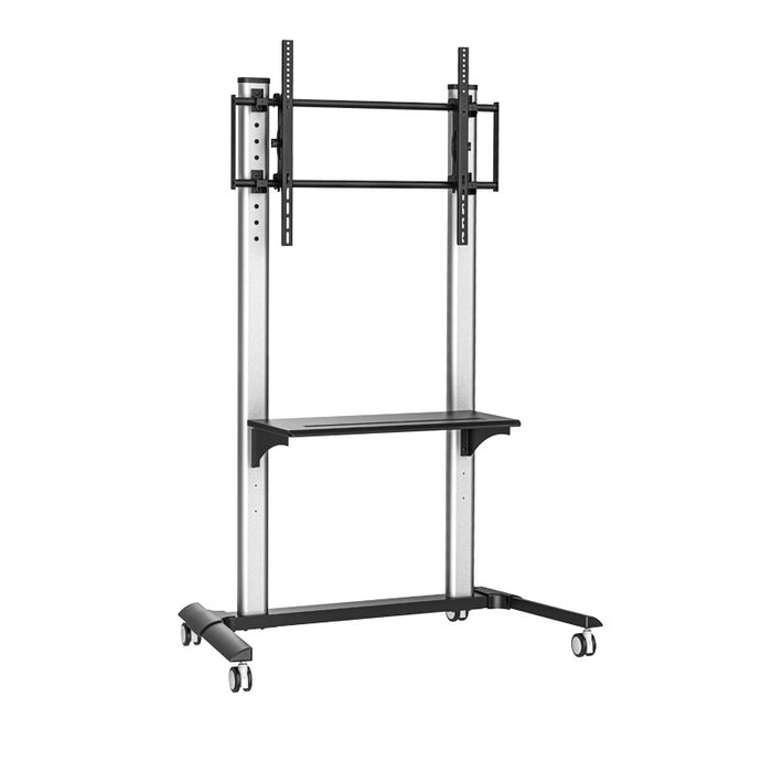 Verrijdbare TV Standaard tot 100 Inch – Zwaar Belastbaar | Wolff Mount | VESA 800x600 | 80 KG