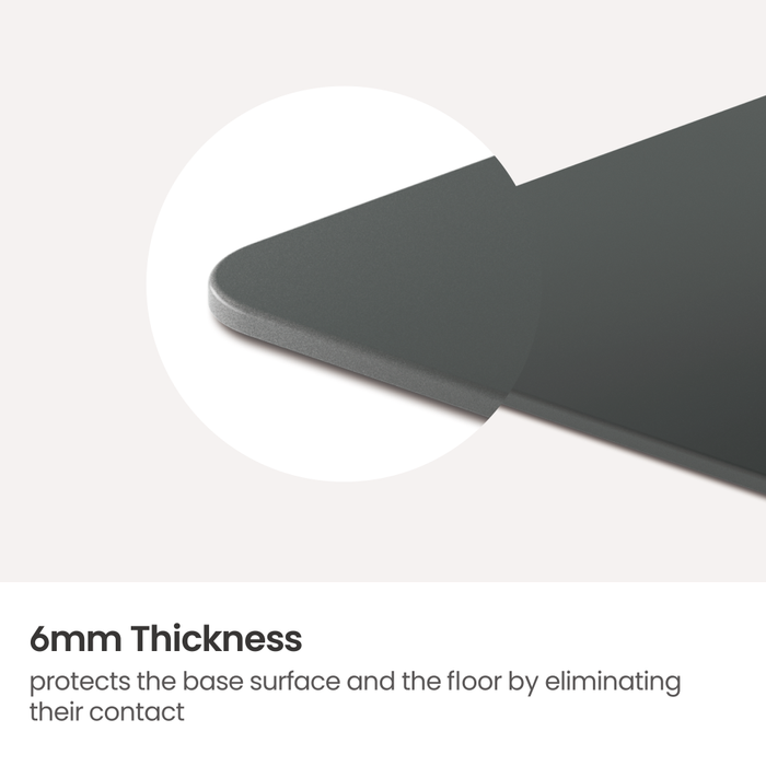 Wolff Mount – Vrijstaande Premium TV Vloer Standaard met FreeLift™ – Hoogte Verstelbaar met Eén Vinger – Geschikt voor TV’s t/m 86 inch – Extra Grote Massieve Voet – Kabelmanagement – Zwart/Walnoot