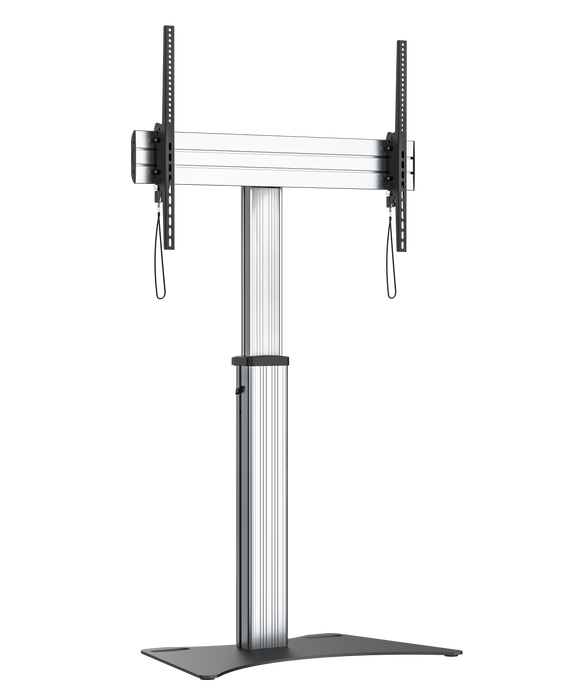 Wolff Mount TV-Standfuß für große Fernseher 52–100 Zoll – bis zu 80 kg – höhenverstellbar