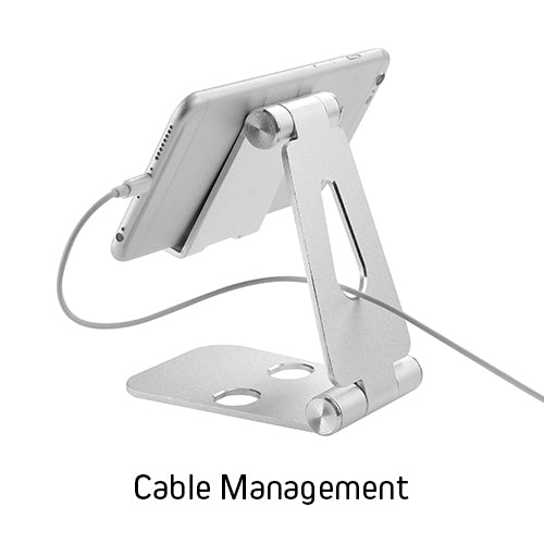Wolff Mount Faltbarer Tablet- und Handyhalter aus Aluminium – TVB-130