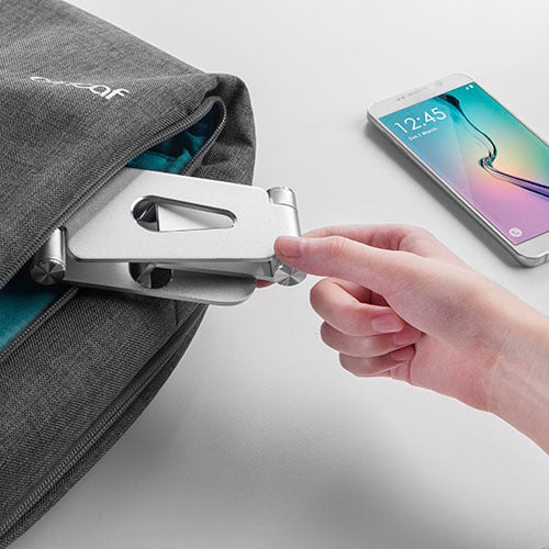 Wolff Mount Faltbarer Tablet- und Handyhalter aus Aluminium – TVB-130