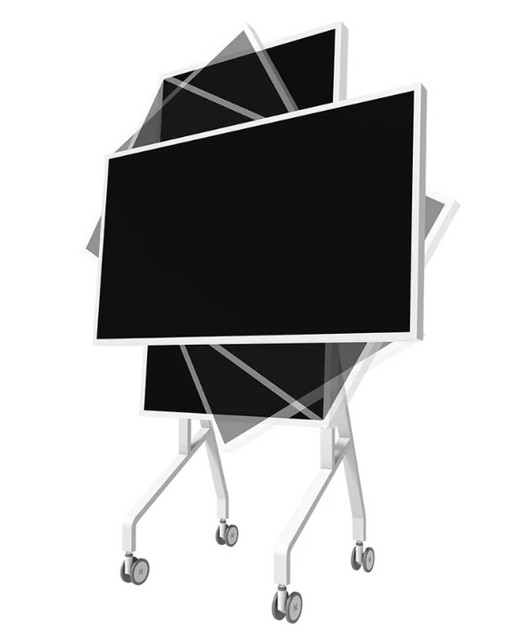 Neomounts MOVE Go Flip FL50-515WH1 – Premium-Trolley für Samsung Flip 55" &amp; 65"