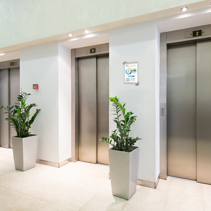 360º drehbare Tablet-Wandhalterung mit Anti-Diebstahl-Schloss 7 - 14 Zoll